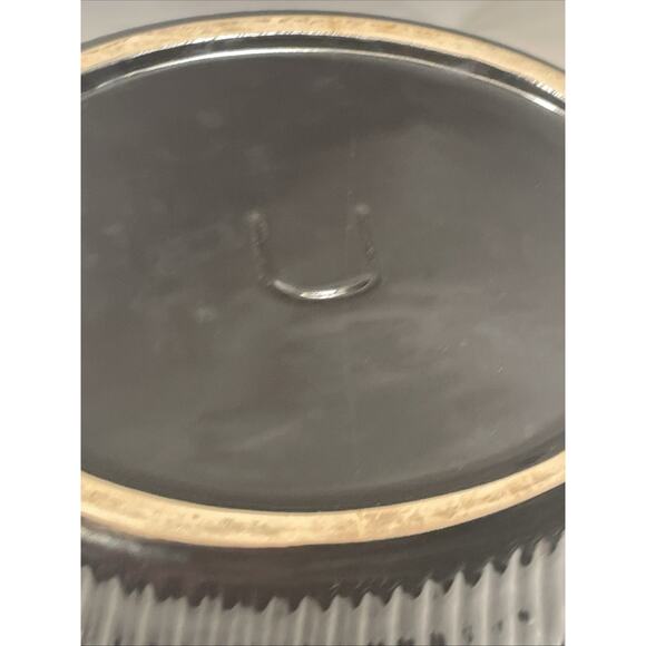 Chinese Porcelain Jingdezhen Black Glaze Flower Pots 14.56'' - Picture 4 of 8